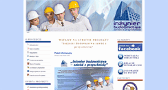 Desktop Screenshot of inzynierbudownictwa.pswbp.pl