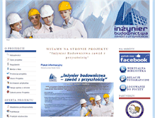 Tablet Screenshot of inzynierbudownictwa.pswbp.pl